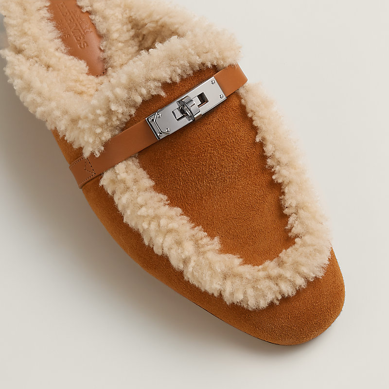 Shearling mules hot sale